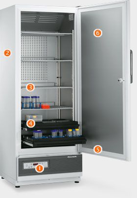 Laborkühlschränke mit explosionsgeschütztem Innenraum und Umluftkühlung